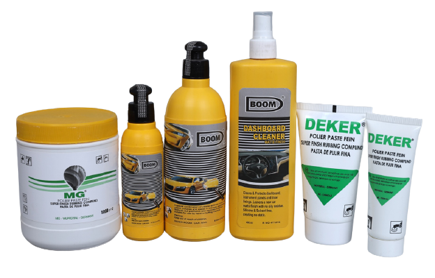 Boom Dekar car care products